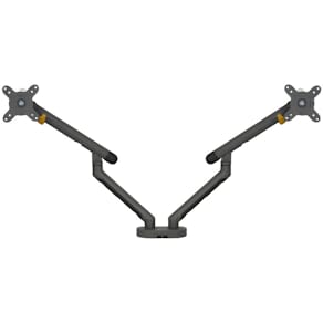 Monitorarm BakkerElkhuizen BE Flexible Dual, dunkelgrau