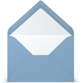 Briefumschlag Rössler Paperado, B6 SF, dunkelblau
