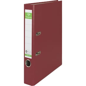 Ordner Pergamy Recycolor, A4, rug 5 cm, bordeaux