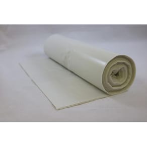 Plastsäck LD R100% 60L 45my vit 25/rl