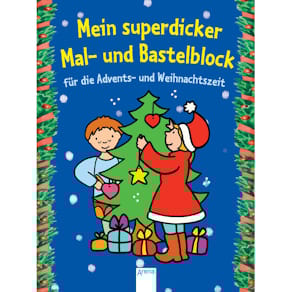 Mal- und Bastelblock ARENA Weihnachten, ab 4 Jahren