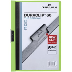 Klemmmappe Durable DURACLIP 60, A4, grün