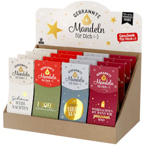 Gebrannte Mandeln FÜR DICH Schöne Weihnachten, sortiert
