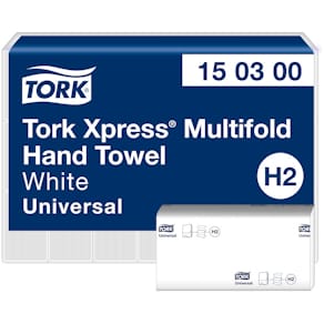Falthandtuch Tork Xpress Multifold (H2), 3360ST, 2-lagig, weiß