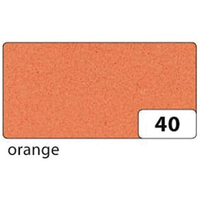 Moosgummi Folia, 2 mm, orange, 20 x 29 cm