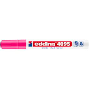 Kreidemarker edding 4095, 2–3 mm, neonrosa