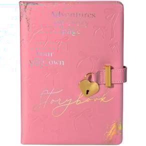 Tagebuch MOSES. JOMC Romantasy, A5, rosa, 160 Seiten, mit Schloss