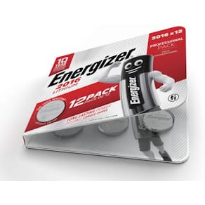 Batteri ENERGIZER Lithium CR2016 12/fp