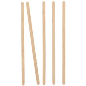 Rørepinne PURE tre 17,8cmx5mm (1000)