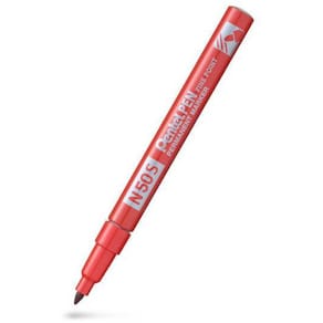Märkpenna perm. PENTEL N50S rund röd