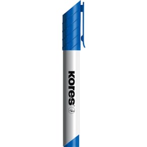 Whiteboard- und Flipchartmarker Kores, blau
