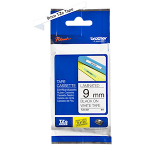 Brother TZe tape 9mmx8m black/white