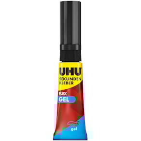 Sekundenkleber UHU SUPERFLEX GEL, 3 g