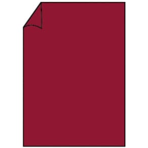 Briefpapier Rössler Paperado, A4, 160 g/m², rosso