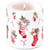 Kerze AMBIENTE, Weihnachtsstrümpfe, 9 cm, rund, bunt