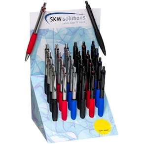 Druckkugelschreiber SKW San Sebastian Black