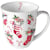 Kaffeebecher AMBIENTE Weihnachtstrümpfe, 0,4l, Fine Bone China