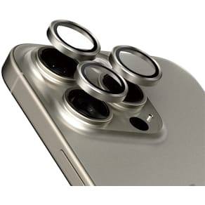 PanzerGlass Hoops Camera iPhone 15 Pro 15 Pro Max Natural Ti
