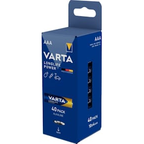 Batterie Varta Longlife Power, Alkaline, Micro (AAA)