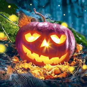 Motivserviette PAPER+DESIGN, 33x33 cm, Halloween