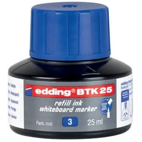 Nachfülltinte für Whiteboardmarker edding, 25 ml, blau