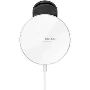 Aura Car - The Magnetic Wireless Charging Pad, White