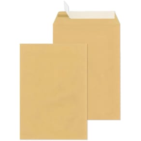 Versandtasche MAILMEDIA C4, haftklebend, 110 g/m², braun