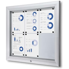 Aluminiumprofil Twinco grå, 760/800 mm