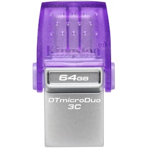 Kingston DataTraveler microDuo 3C - USB flash-enhet - 64 GB