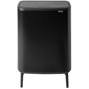 Papperskorg BRABANTIA Bo Touch 60L svart