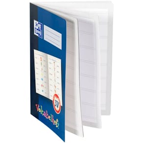 Vokabelheft Oxford A4 3V, 16 Blatt, dunkelblau