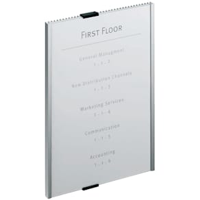 Türschild Durable INFO SIGN, A4 hoch