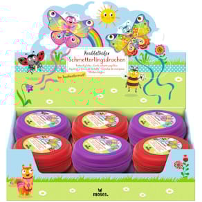 Drachen MOSES. Krabbelkäfer, Schmetterling, sortiert
