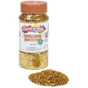 Bioglitter 120gr guld