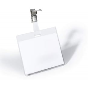 Kortlomme Durable 60 x 90 mm, transparent, 25 stk