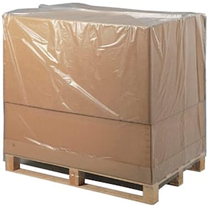 Plasthætte LD-PE 50 µm, 600+500x1200 mm, klar, 100 stk