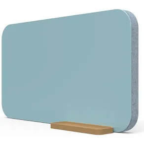 Bordsskärm & Skrivtavla Mood Fabric Table, 800x450mm, Isblå