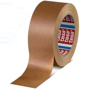 Papir pakketape tesa 60408, 50mm x 50m, brun, 36 rl