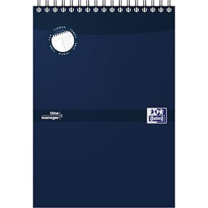 Dagplanner Oxford Essentials Task Manager, 140 blz., A5, blauw