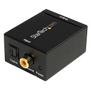 StarTech.com Digital koaxial SPDIF eller optisk Toslink till