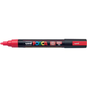 Paintmarker Uni POSCA PC-5M, 1,8-2,5 mm, fluo rood