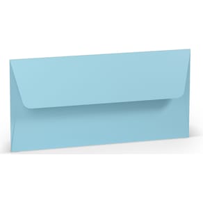 Briefumschlag Rössler Paperado, DL, Seidenfutter, Aqua