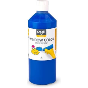 Fönsterfärg CREALL 500ml blå