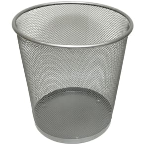 Papperskorg Liten, 11L Silver
