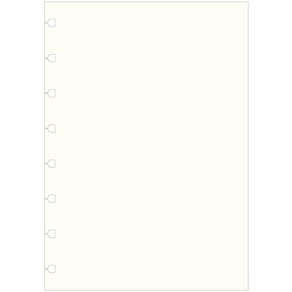 Filofax Anteckningsbok Refill A5 Olinjerat