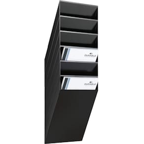 Blankettfack Durable Flexiboxx Svart, A4S, 6 fack