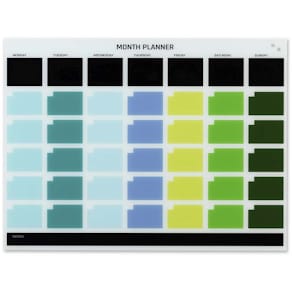 Glastavle Naga 90x120 cm, 14 mm, assorteret, 1 stk