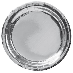 Tallerken JOKER 18,5cm sølv (8)