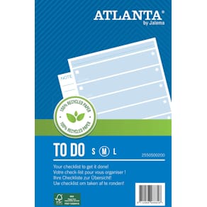 To-doblok Atlanta by Jalema To Do, 20,3 x 14 cm, Medium