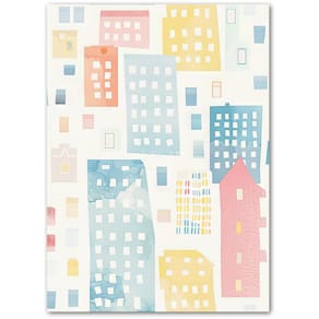 Heft Ursus Style Pastell, A6, 32 Blatt, liniert, weiß